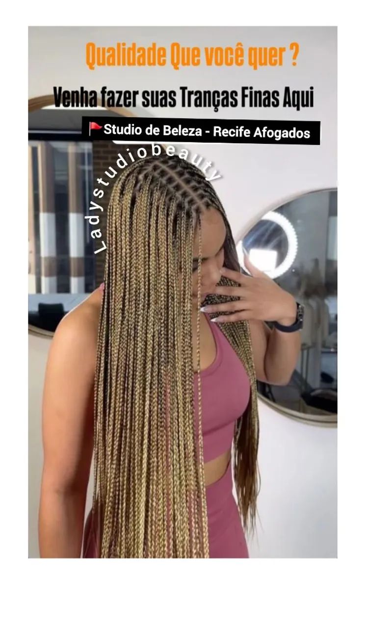 Tranças e Mega Hair 