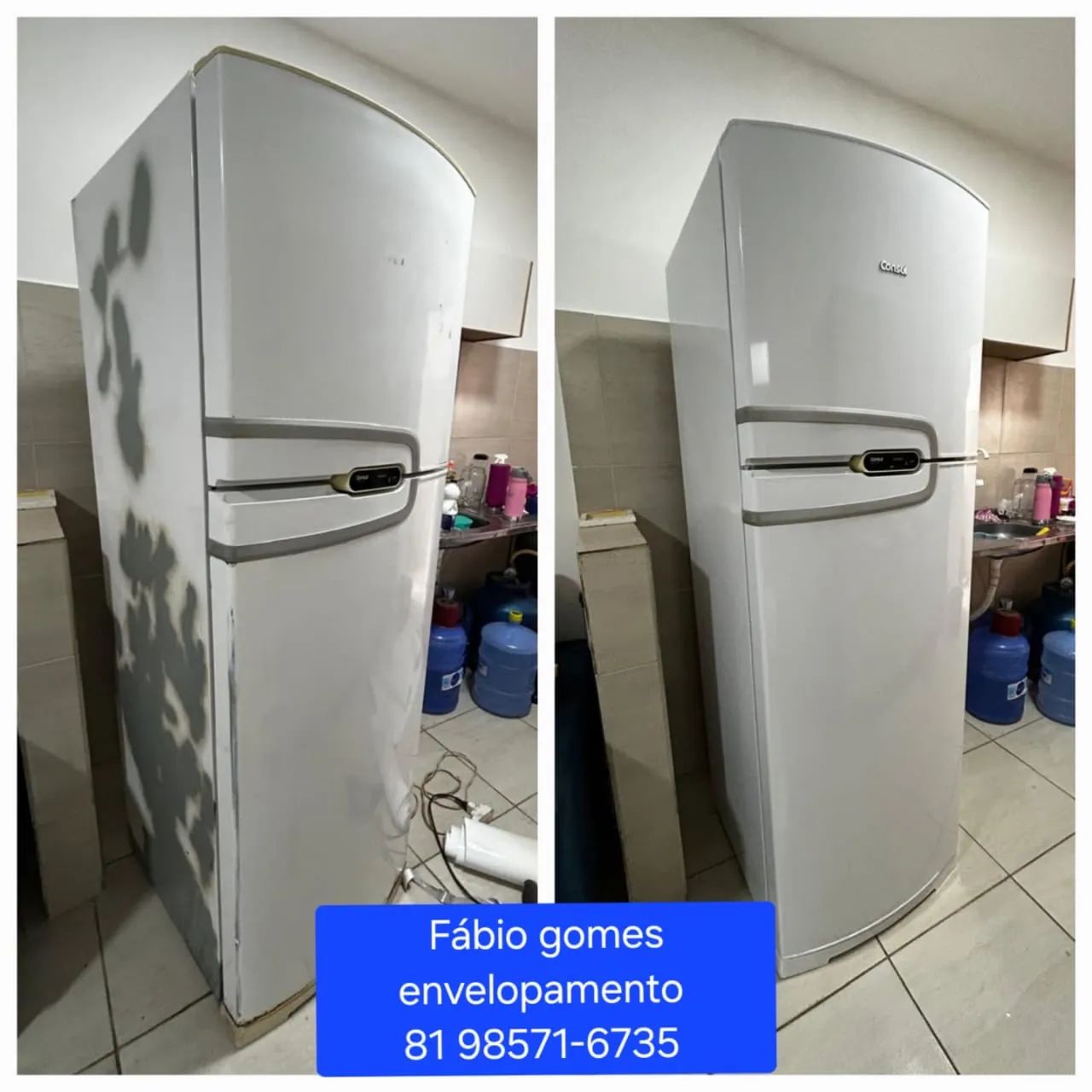 Plotagem de geladeira ( envelopamento ) - Foto 5