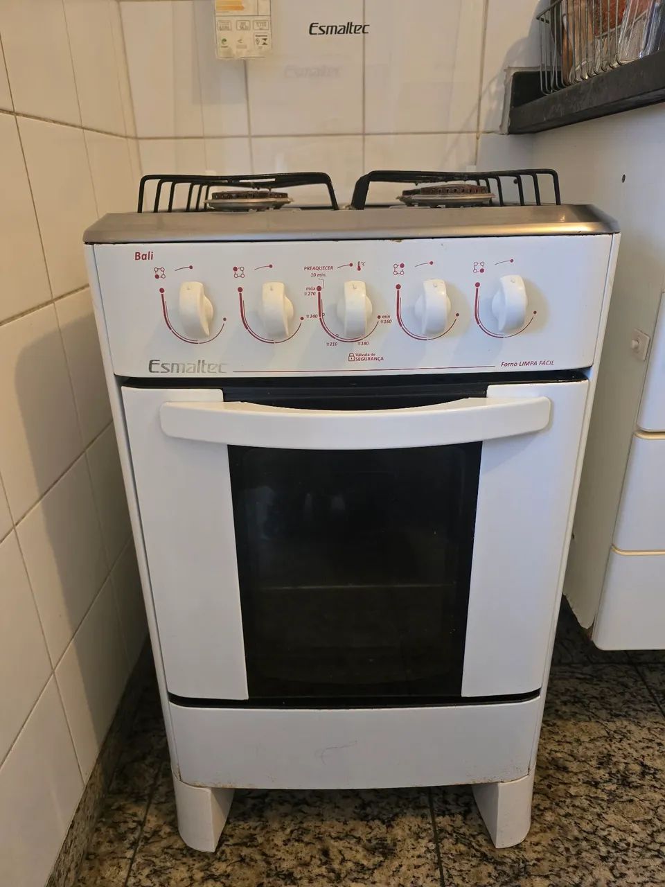 Fogão 4 bocas branco.  - Foto 4