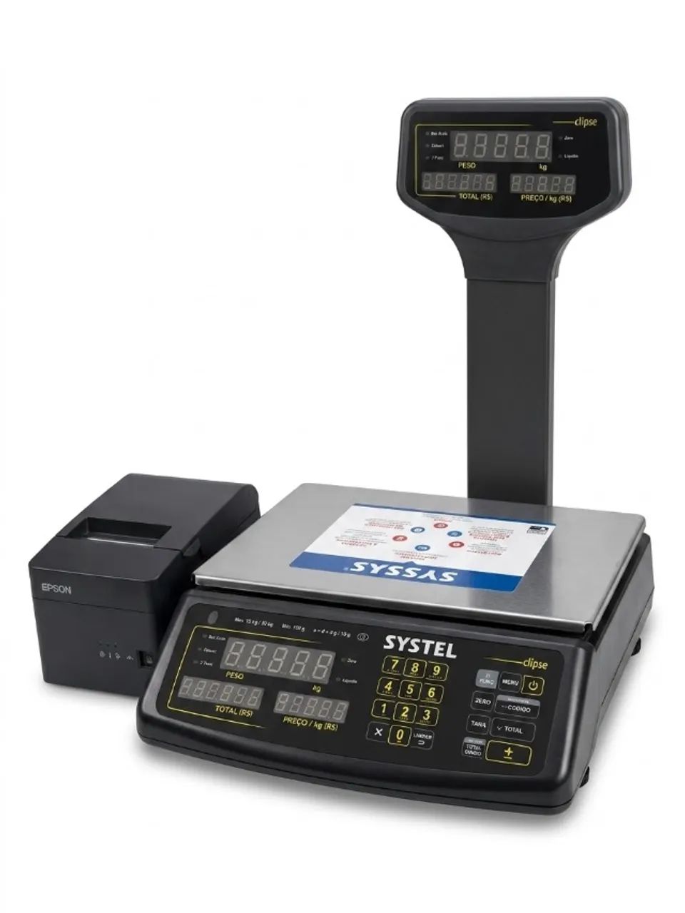 Balança System + impressora Epson + leitor de código de barras elgin  - Foto 2