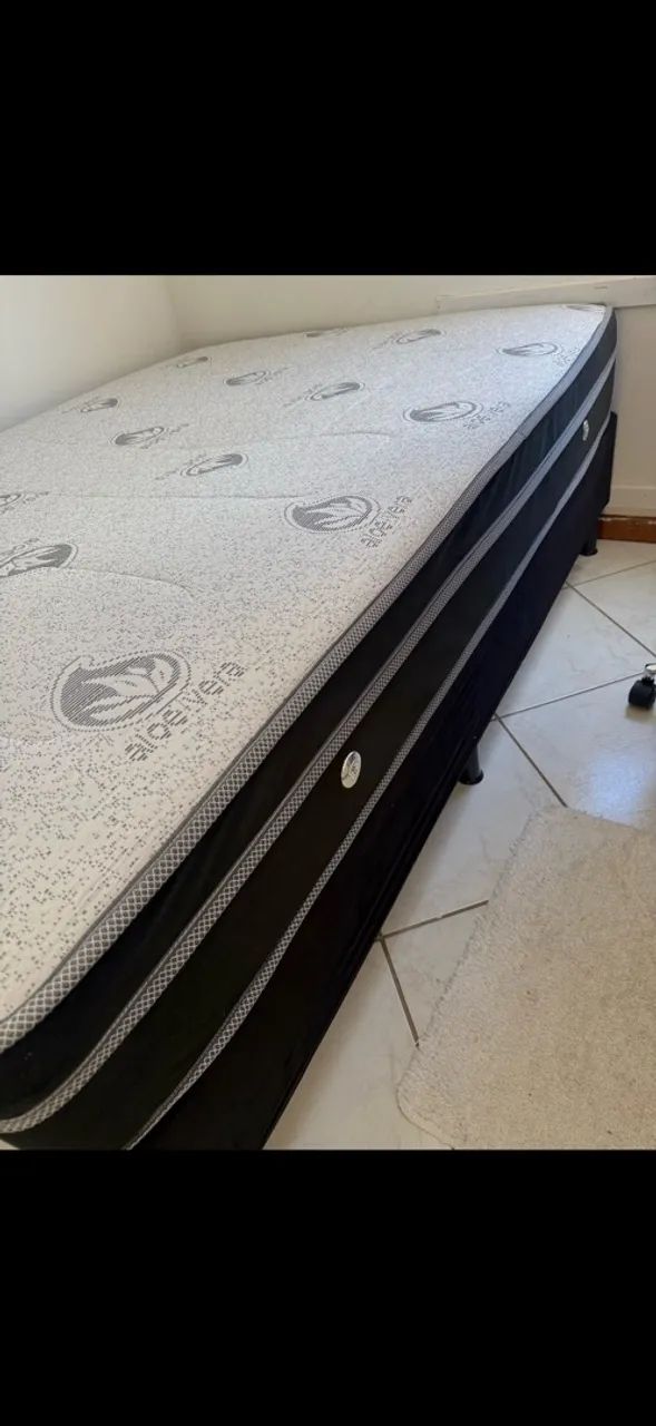 Cama box casal ótimo estado - Foto 3