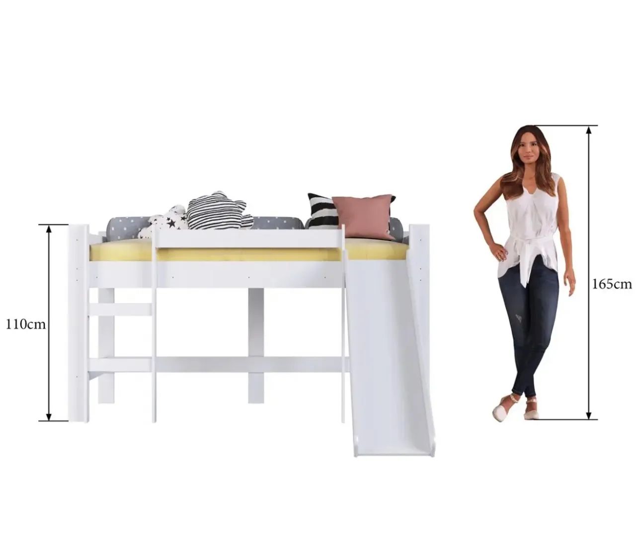 Vendo cama com escorregador e  casinha? - Foto 5