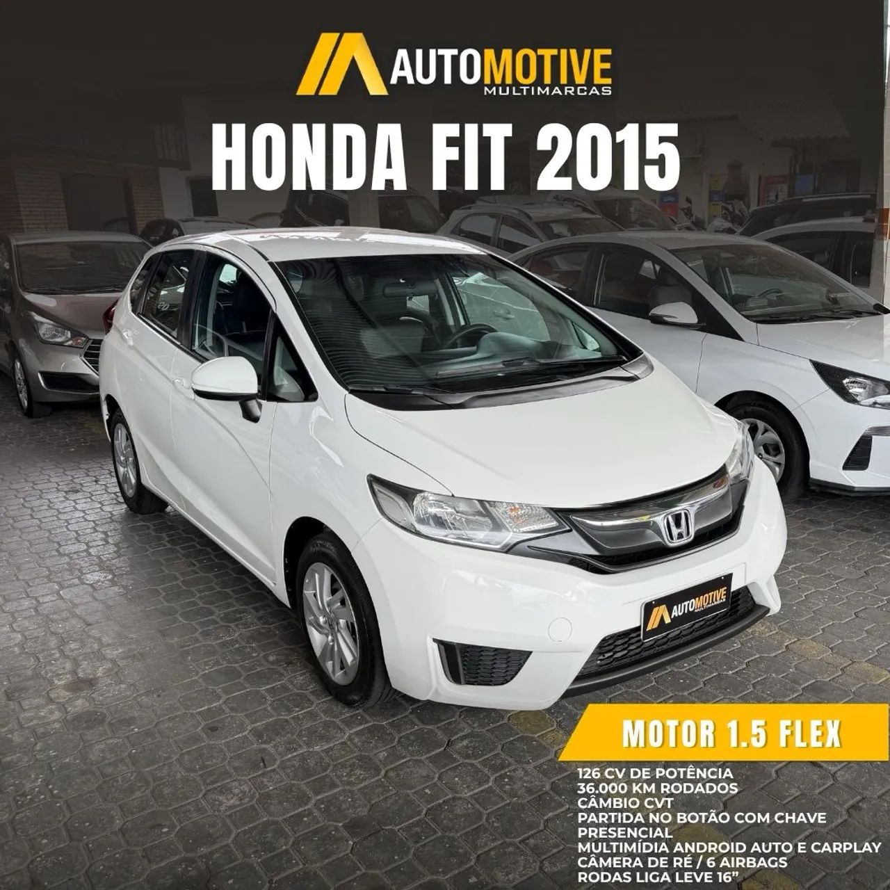 Honda Fit Fit LX 1.5 Flexone 16V 5p Aut. 2015