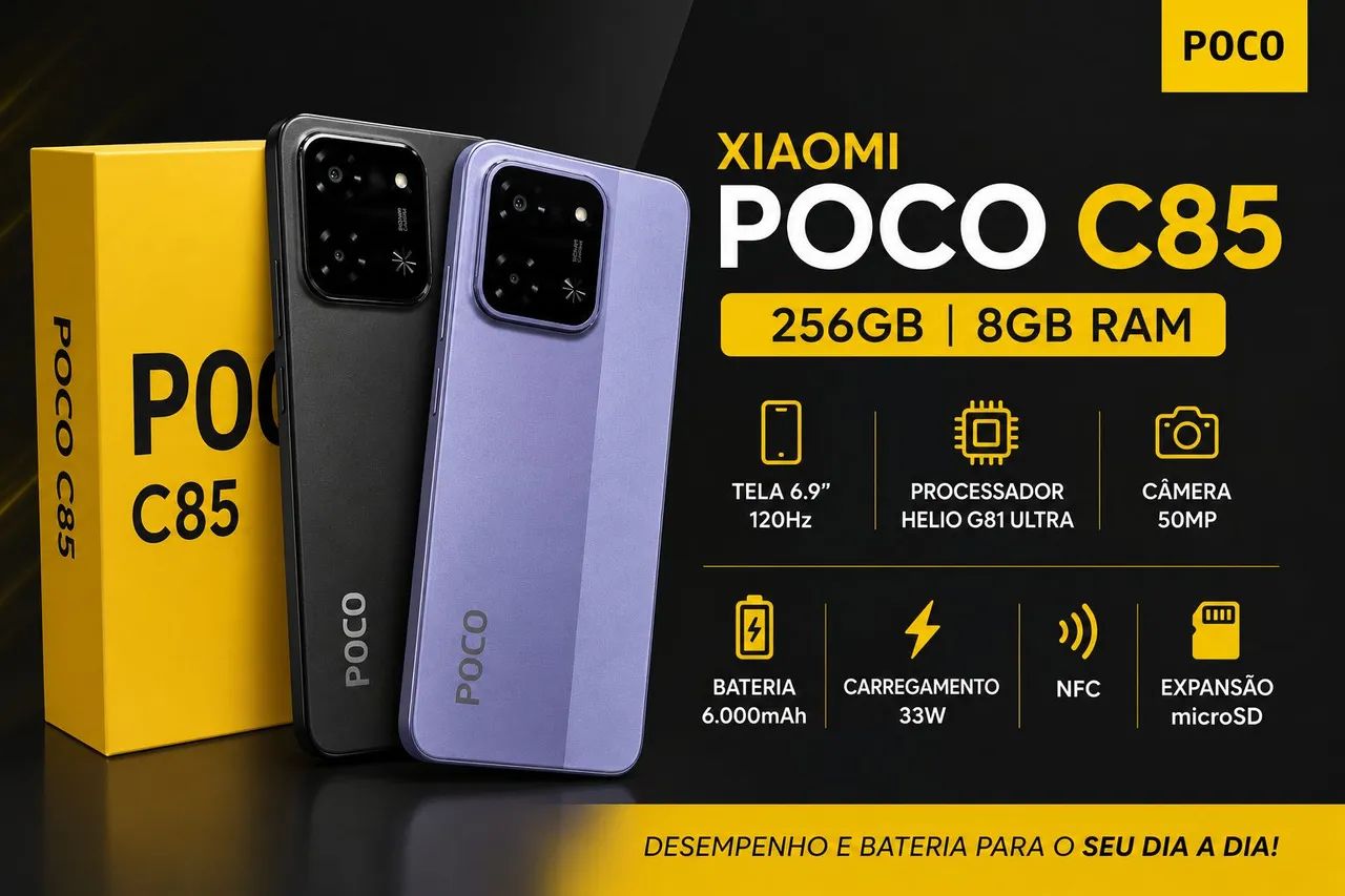 Poco C85 8 RAM 256 GB  - Foto 2