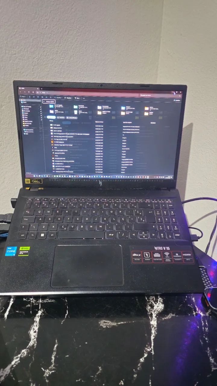 NITRO V15 GAMER COM RTX 3050 E 24GB RAM - Foto 4