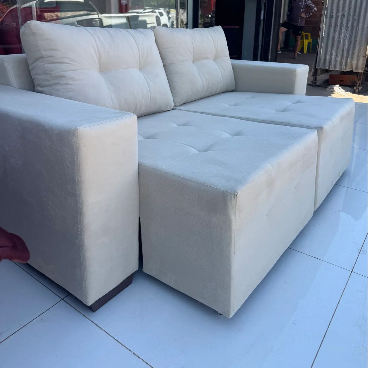 Oferta! Sofá Retrátil modelo 2 Lugares  - Foto 4