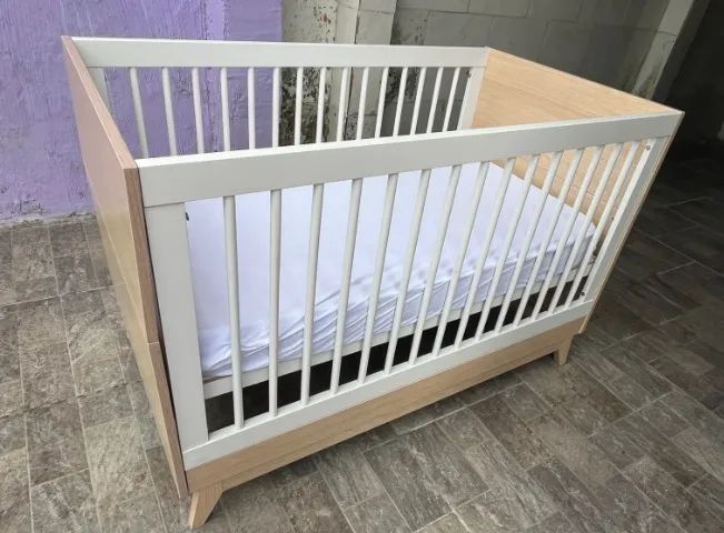 Berço de Bebê Americano Petit em MDF Quater Exclusive