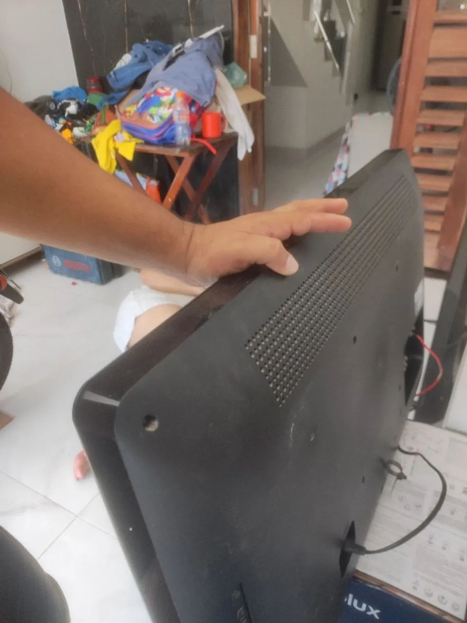 Tv Philips 32 polegadas funcionando  - Foto 3