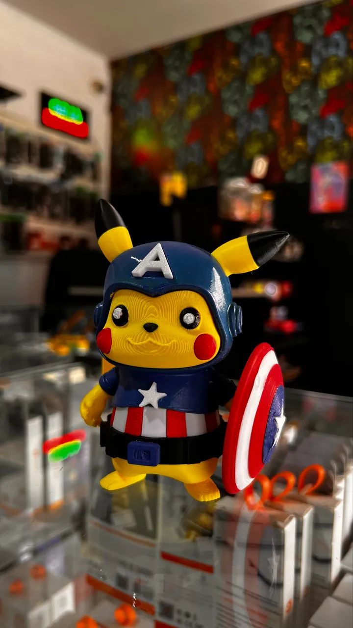 Boneco Action Figure Pikachu 