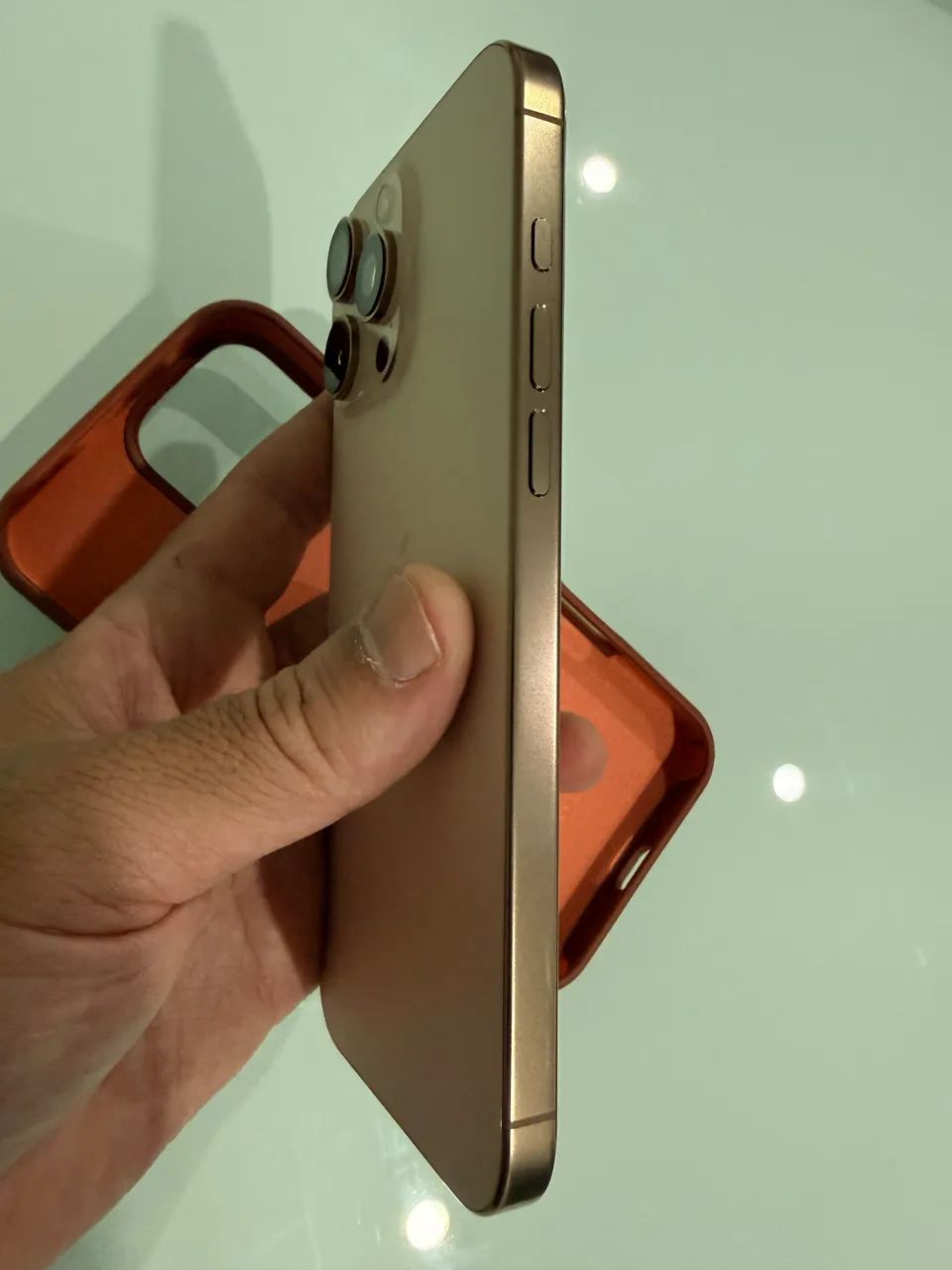 IPhone 16 pro max 256gb Desert ZERADO! - Foto 5