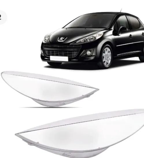 Lente farol par Peugeot 207 + Olho de Anjo duplo. Novo..