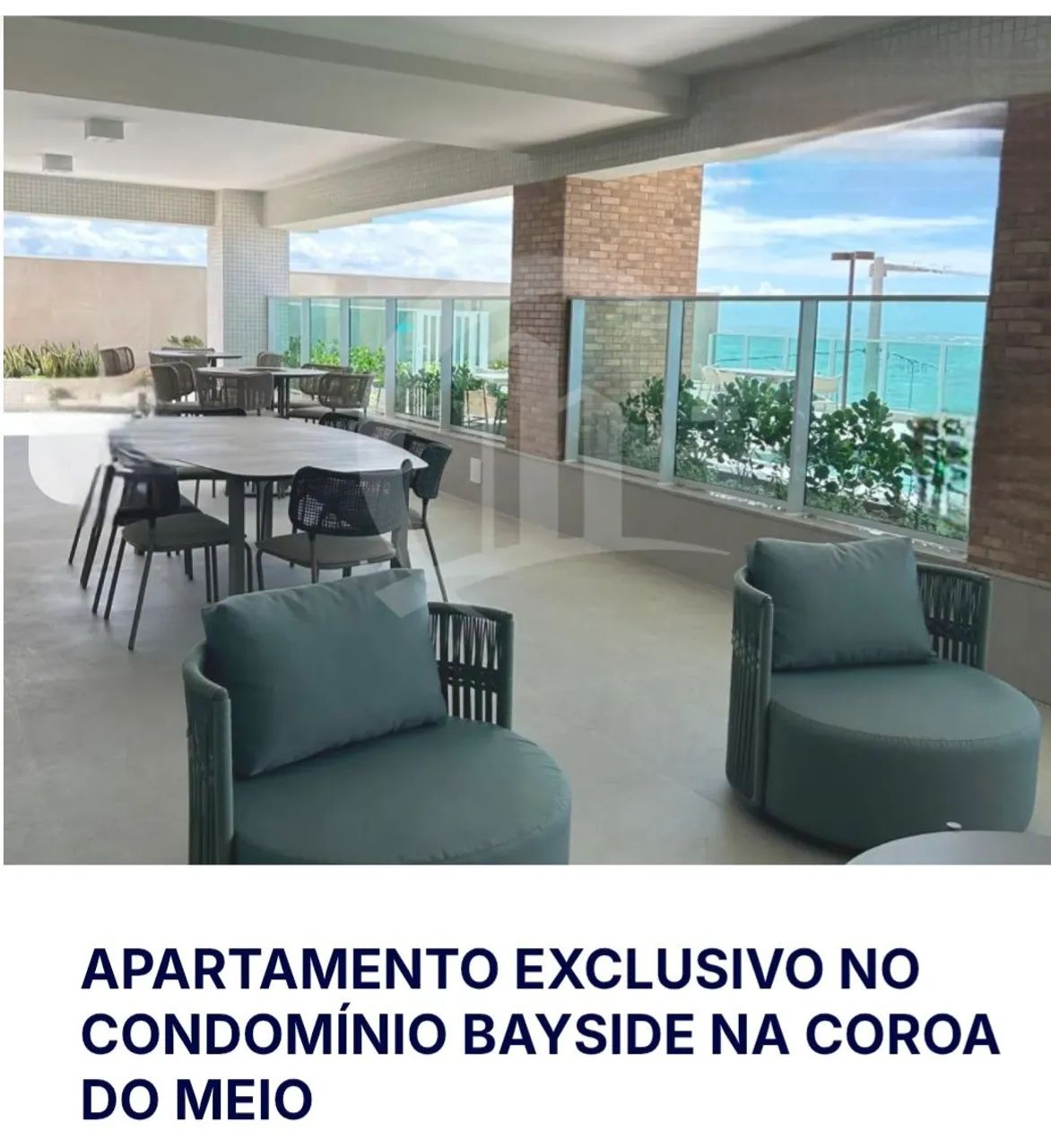 ALUGUE APTO MOBILIADO ALTO PADRÃO VISTA MAR - Foto 3