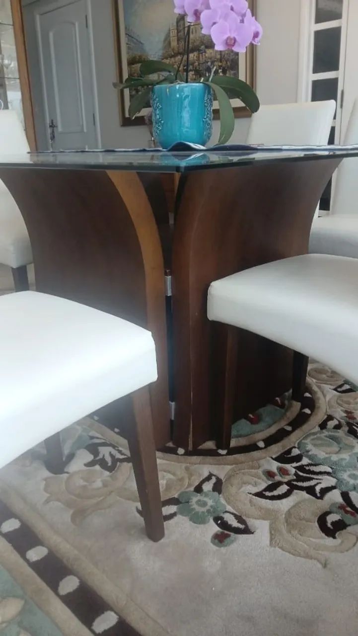 Mesa de jantar e 6 cadeiras  - Foto 4