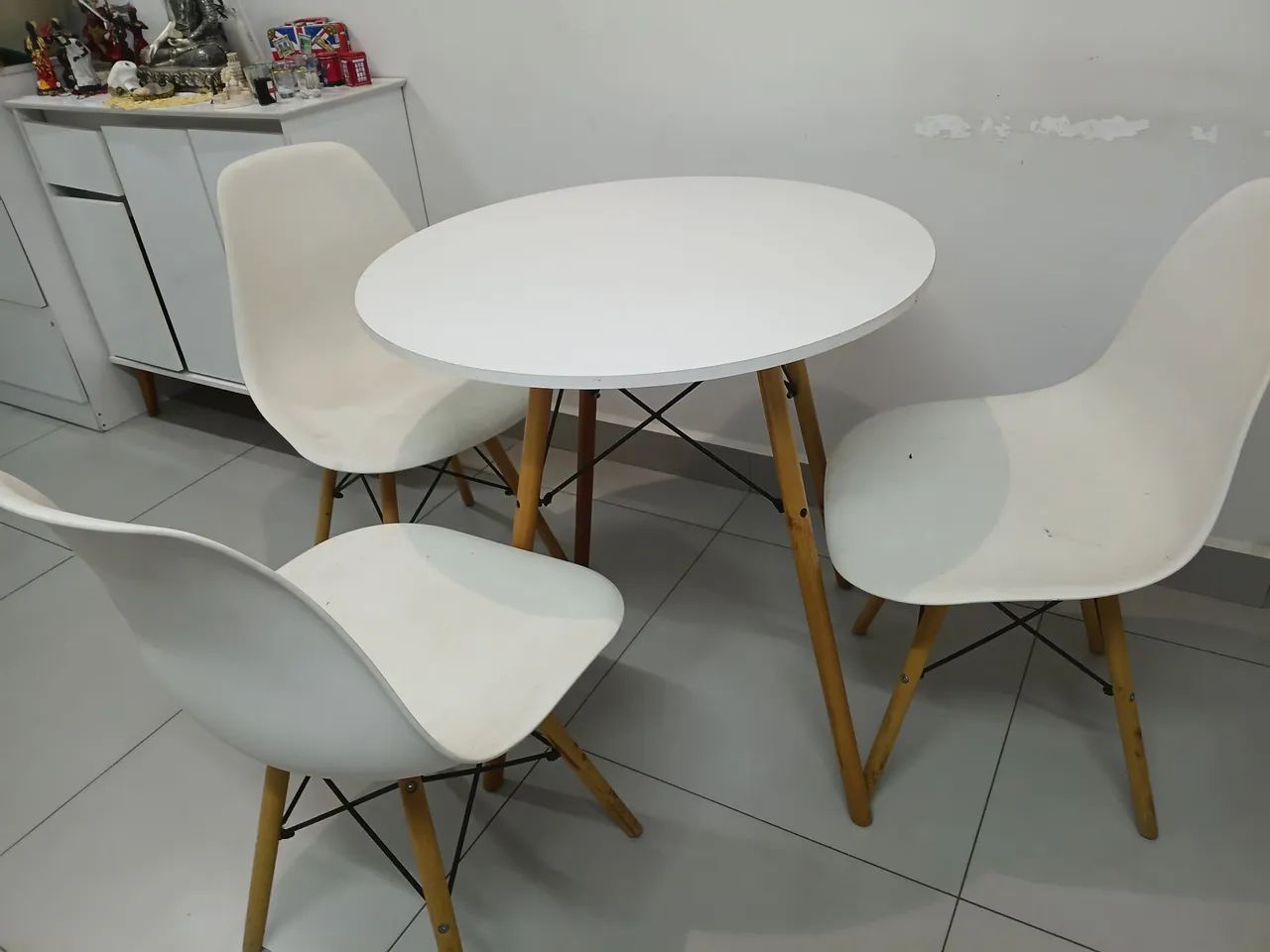 Mesa com 3 cadeiras  - Foto 3