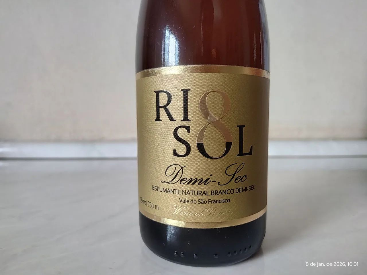 Espumante Nacional Rio Sol Demi Sec 750ml - Foto 5