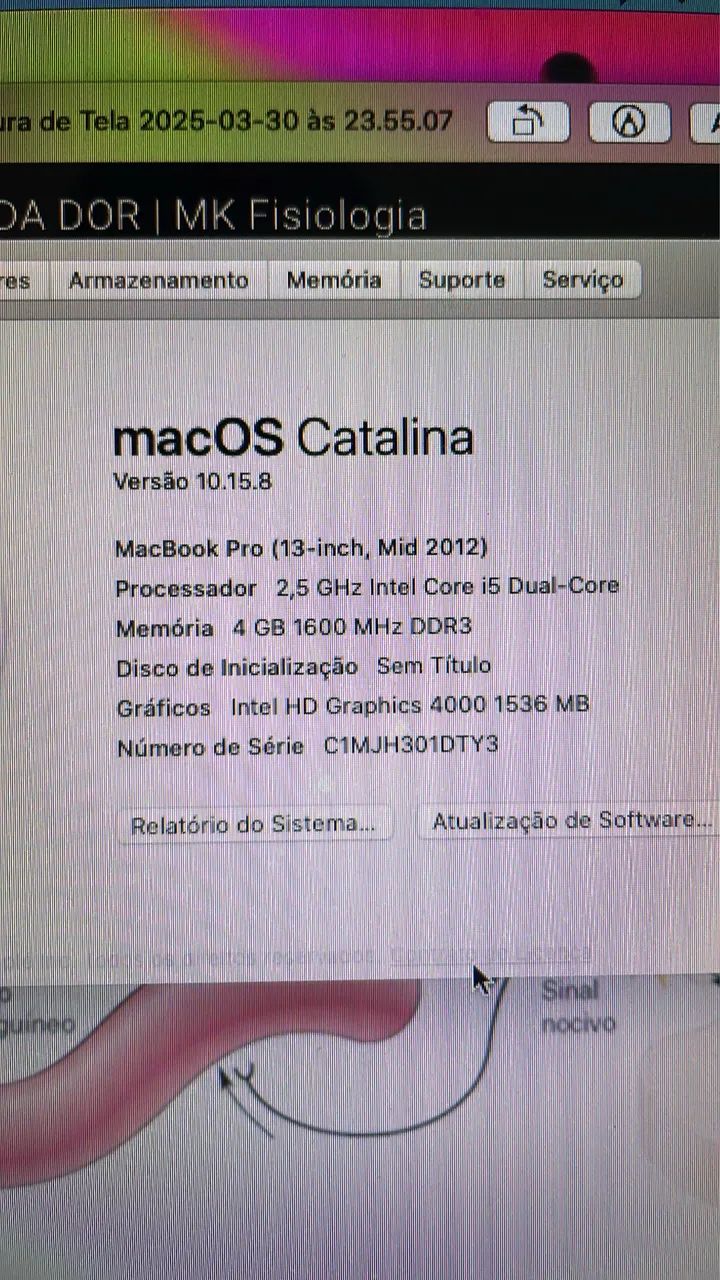 Notebook MacBook Pro 2013 leptop 256GB - Foto 4
