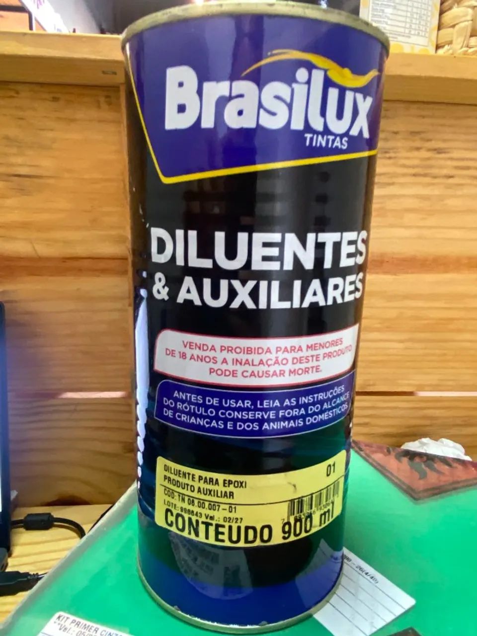 KIT EPÓXI CINZA N6 + DILUENTE  - Foto 4