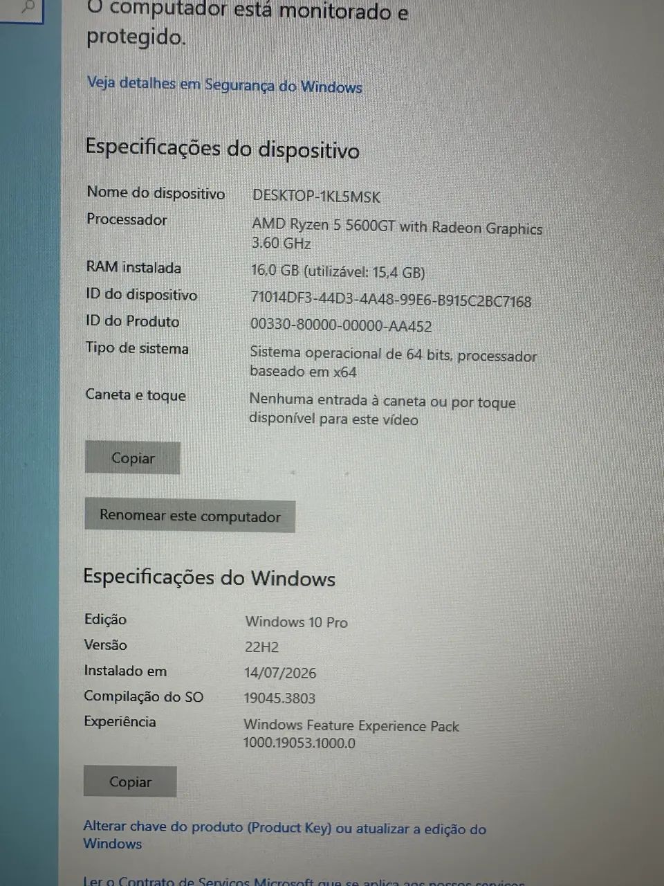 Pc gamer Ryzen 5600GT Completo  - Foto 4