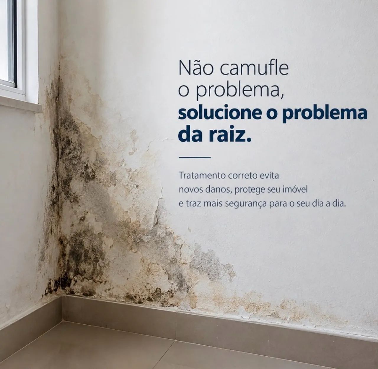 Infiltração, umidade é mofo 