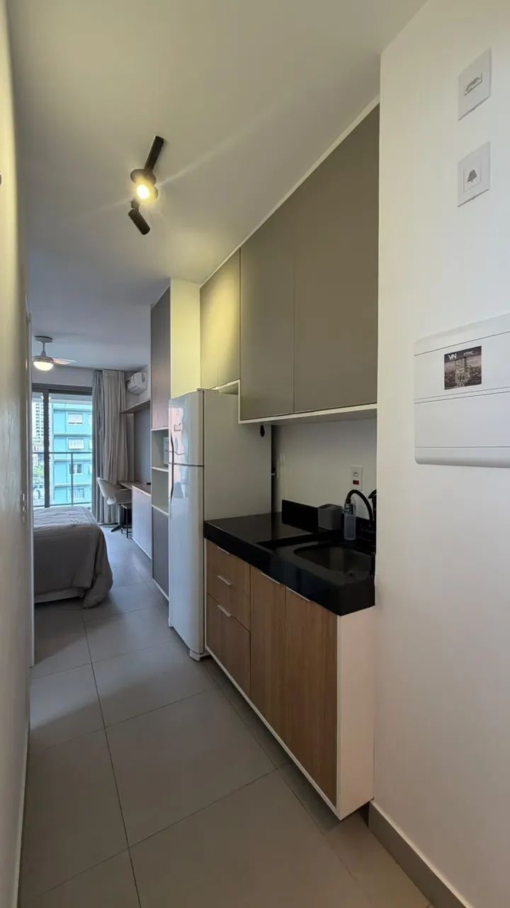 Studio com sacada e ar-condicionado na Pompeia, 29m² - Foto 3