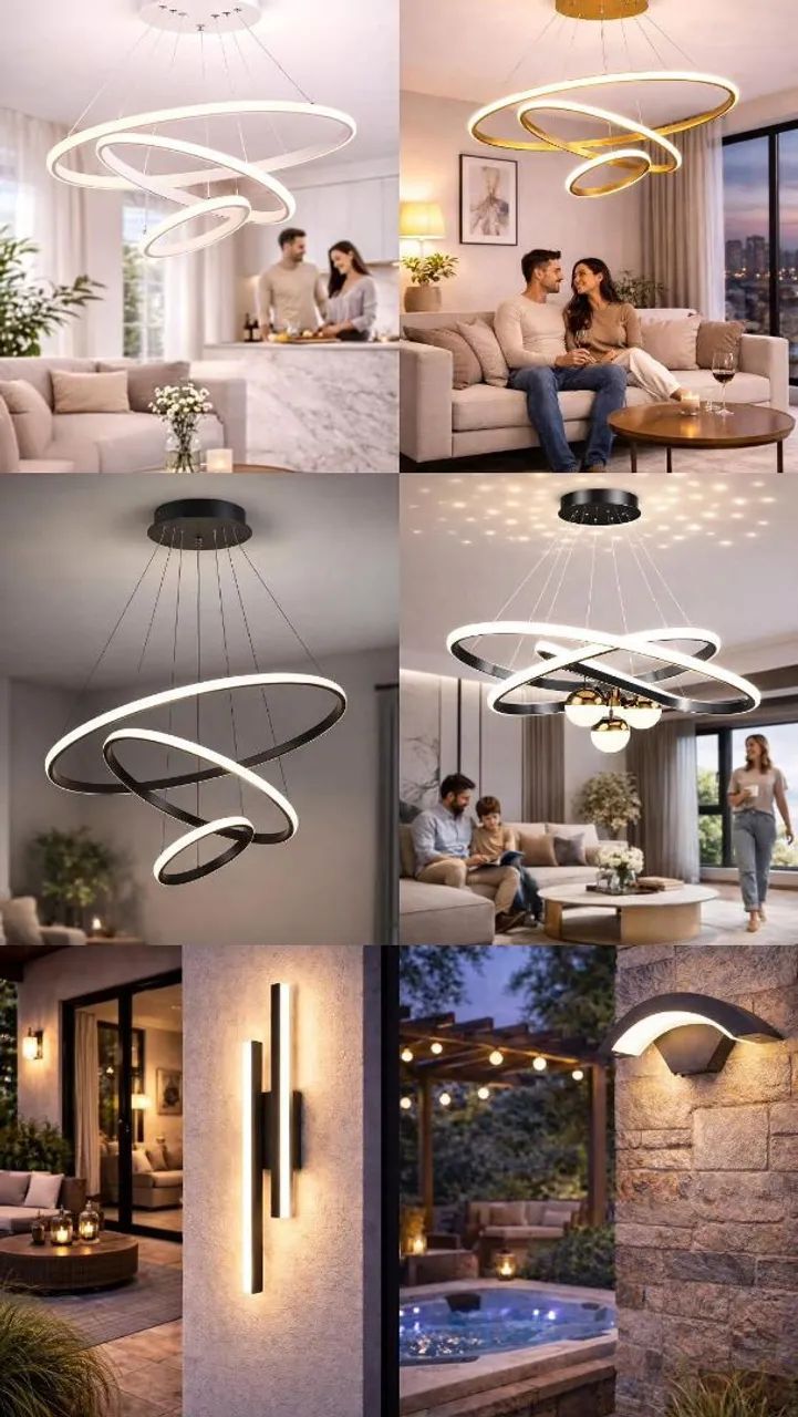 Luminárias lustres  led (atacado e varejo)