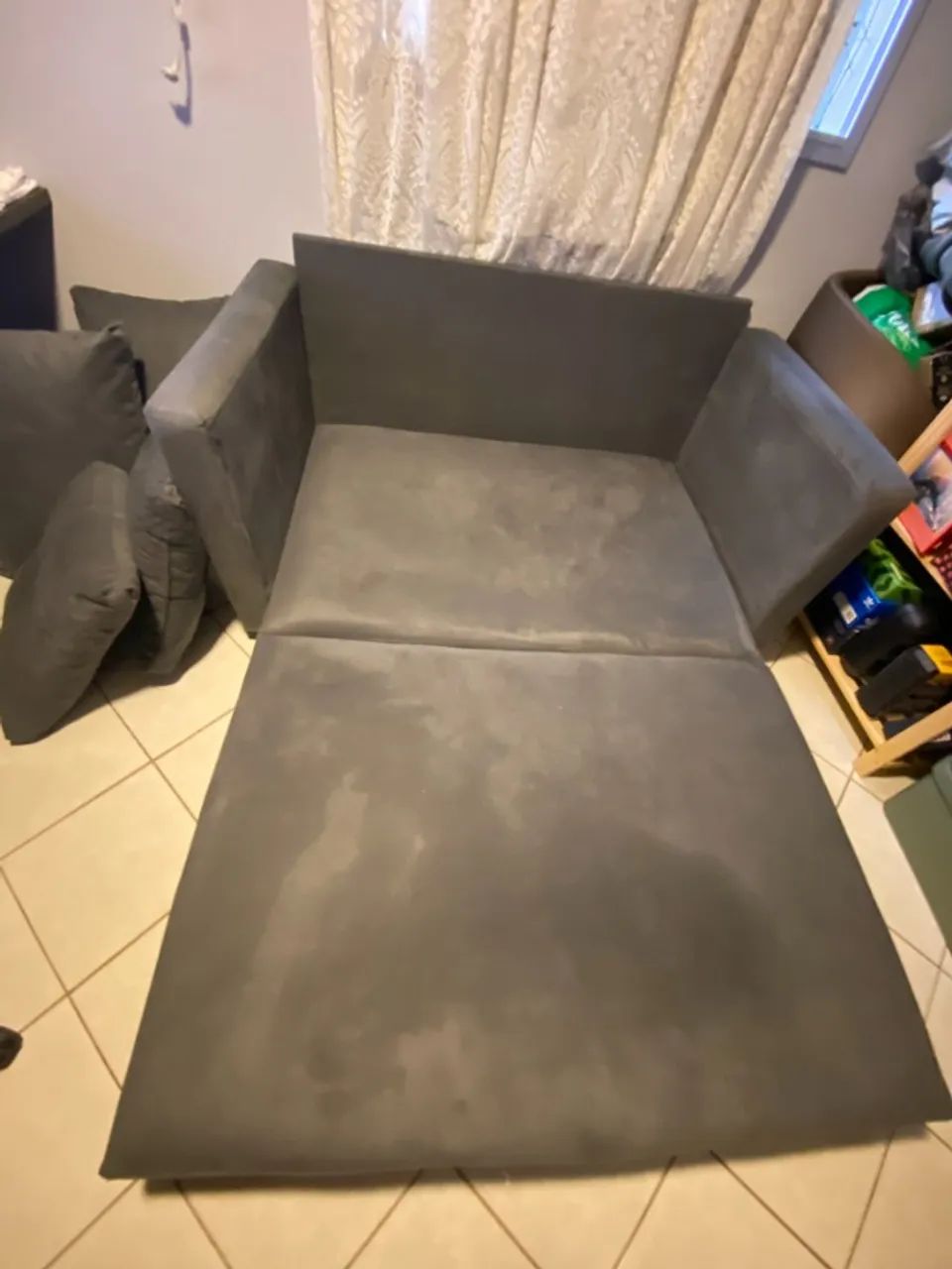 Sofá-Cama 2 Lugares - Excelente Estado - Pouco Uso - Foto 3