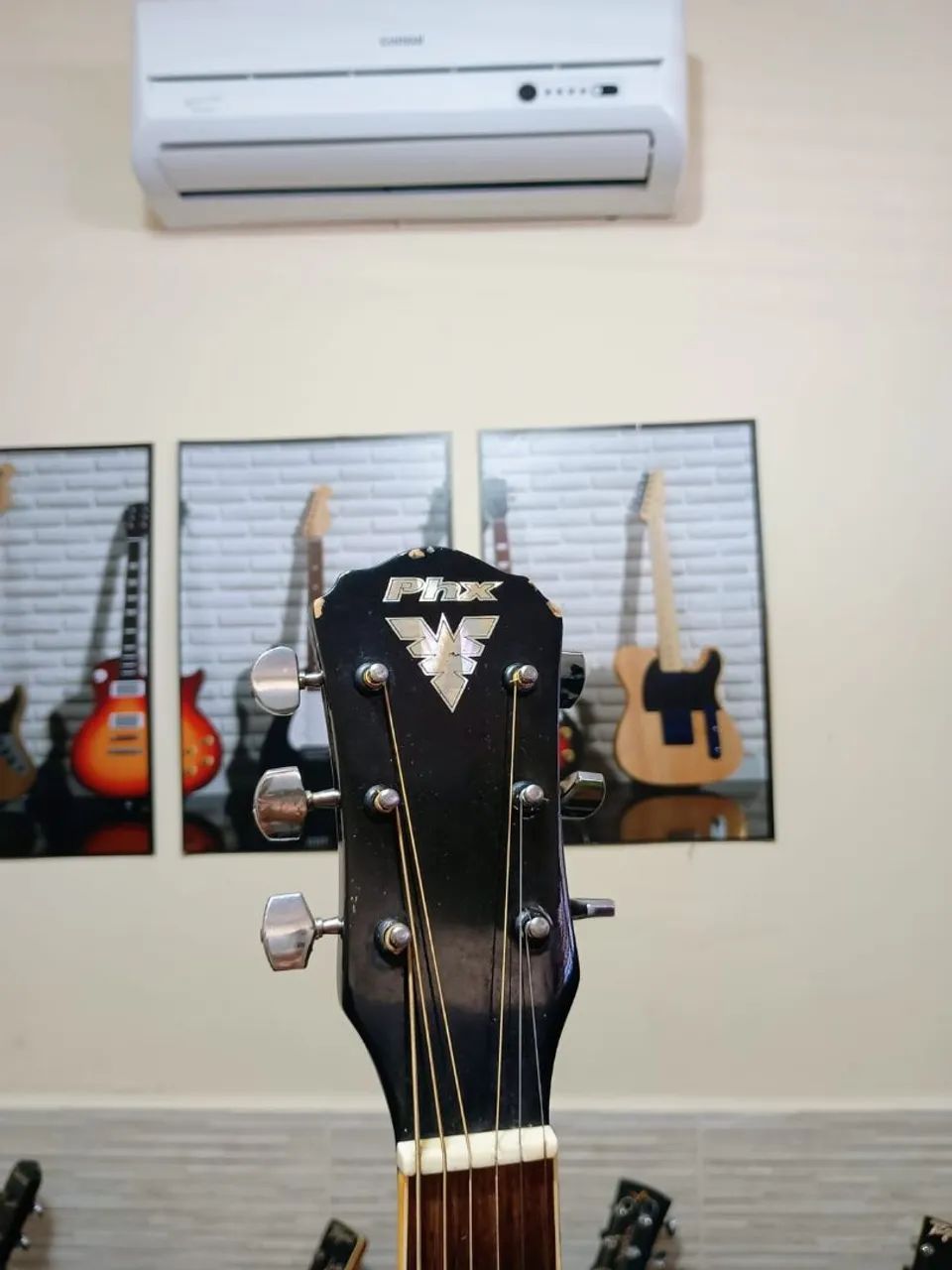 Violão PHX Folk perfeito estado - Foto 4