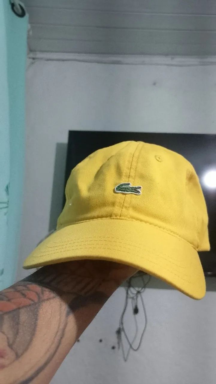 Boné Lacoste gabardine 
