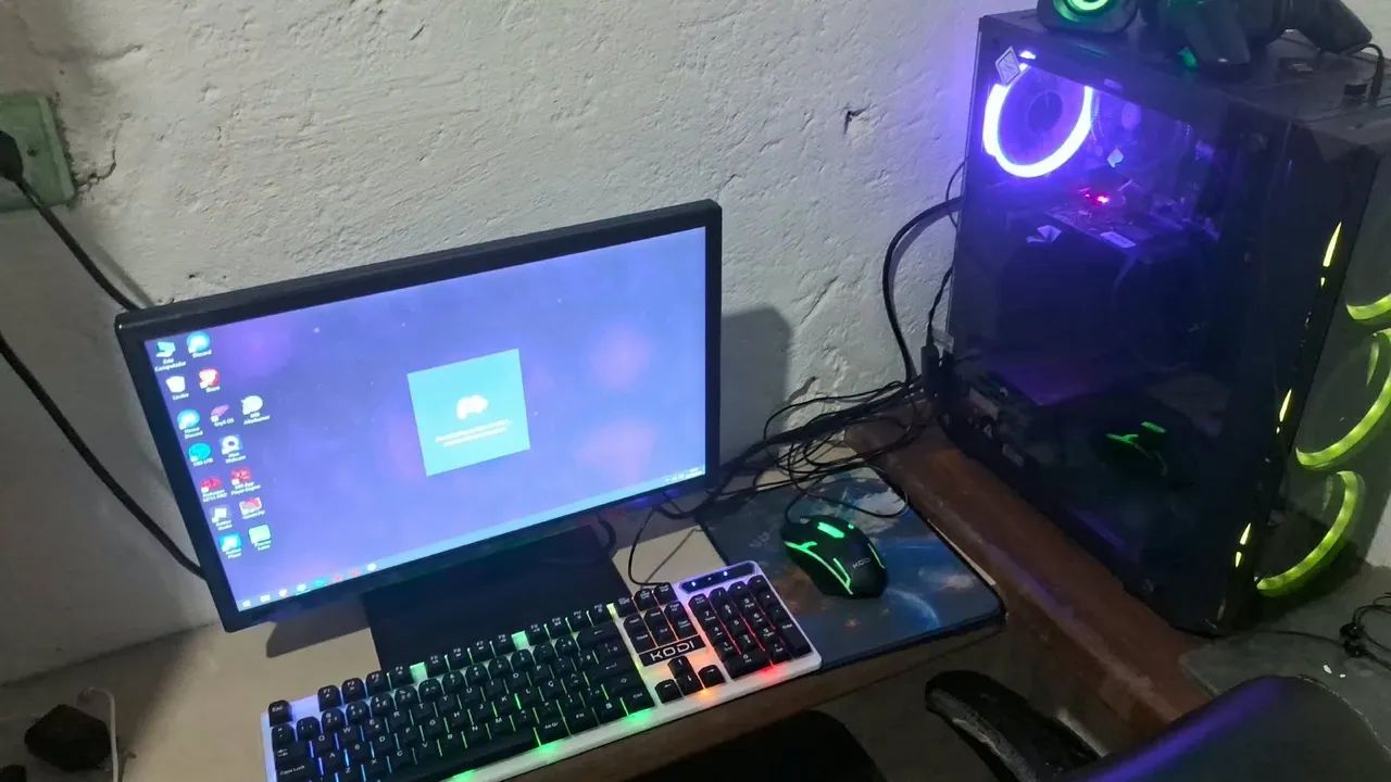 Pc gamer com i5 de 16gb e placa de video dedicada GT 730