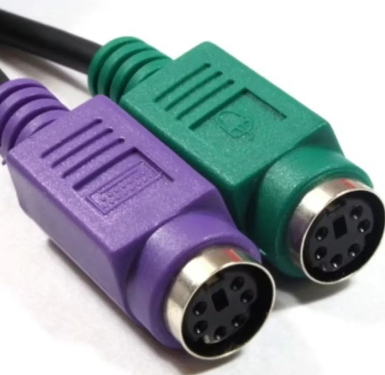 Cabo Adaptador USB para PS 2 Teclado e mouse - Foto 4