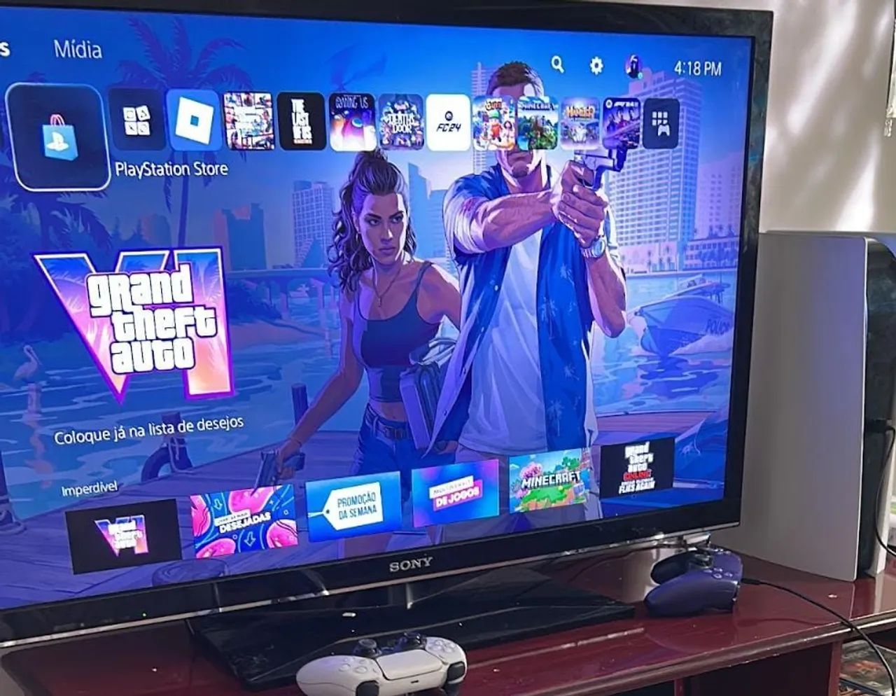 Tv 42 não é smart