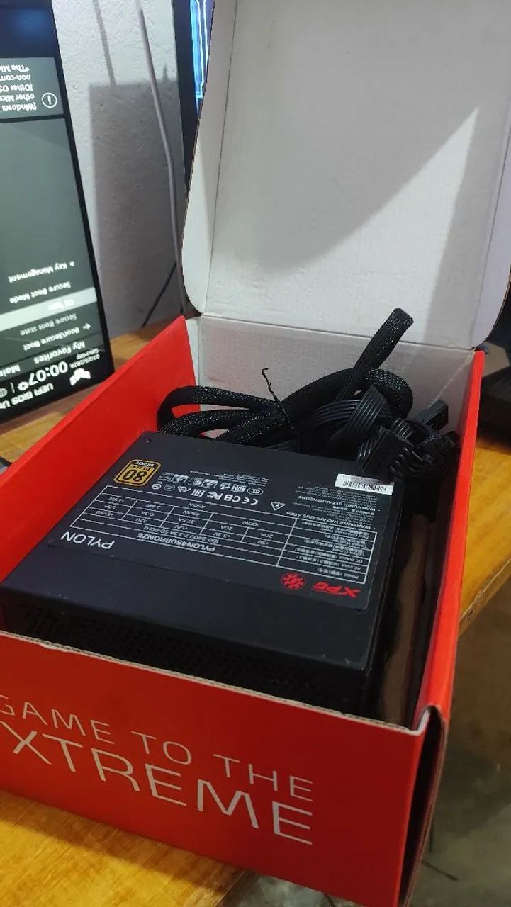 FONTE XPG PYLON BRONZE 450W - Foto 3