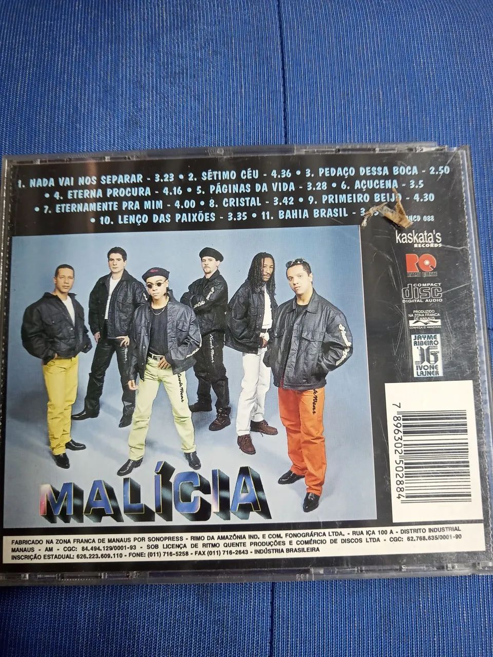 Cd grupo Malícia sétimo céu  - Foto 2