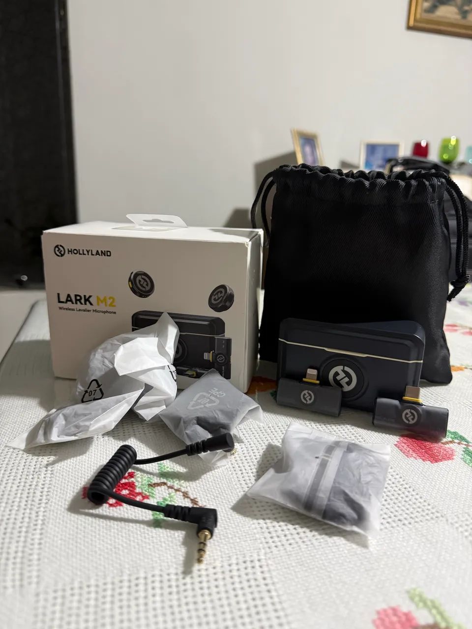 Microfone Hollyland Lark M2 Duo  - Foto 2