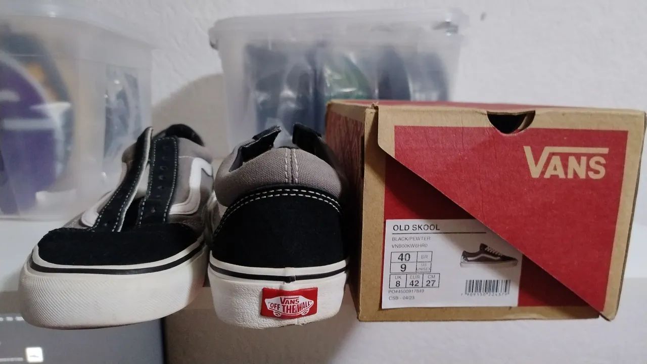 Tênis Vans Old Skool   Tamanho 40 - Foto 4