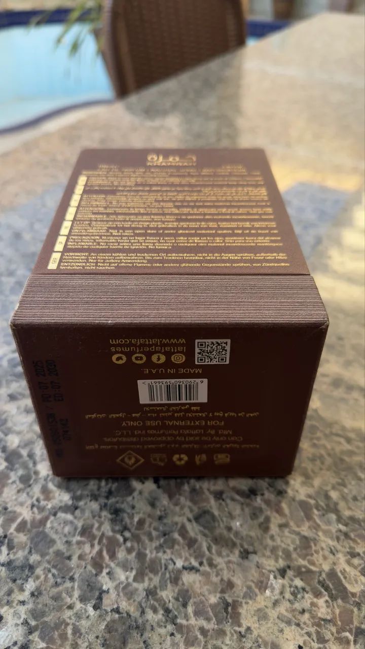Perfume Khamrah Eau de Parfum lattafa 100 ml - Foto 4