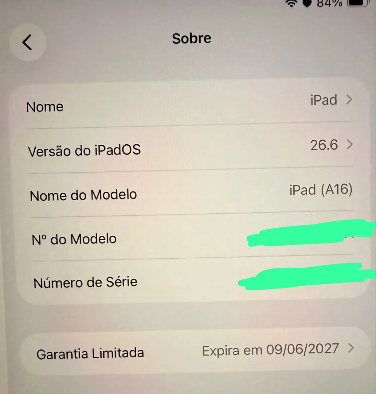 iPad A16