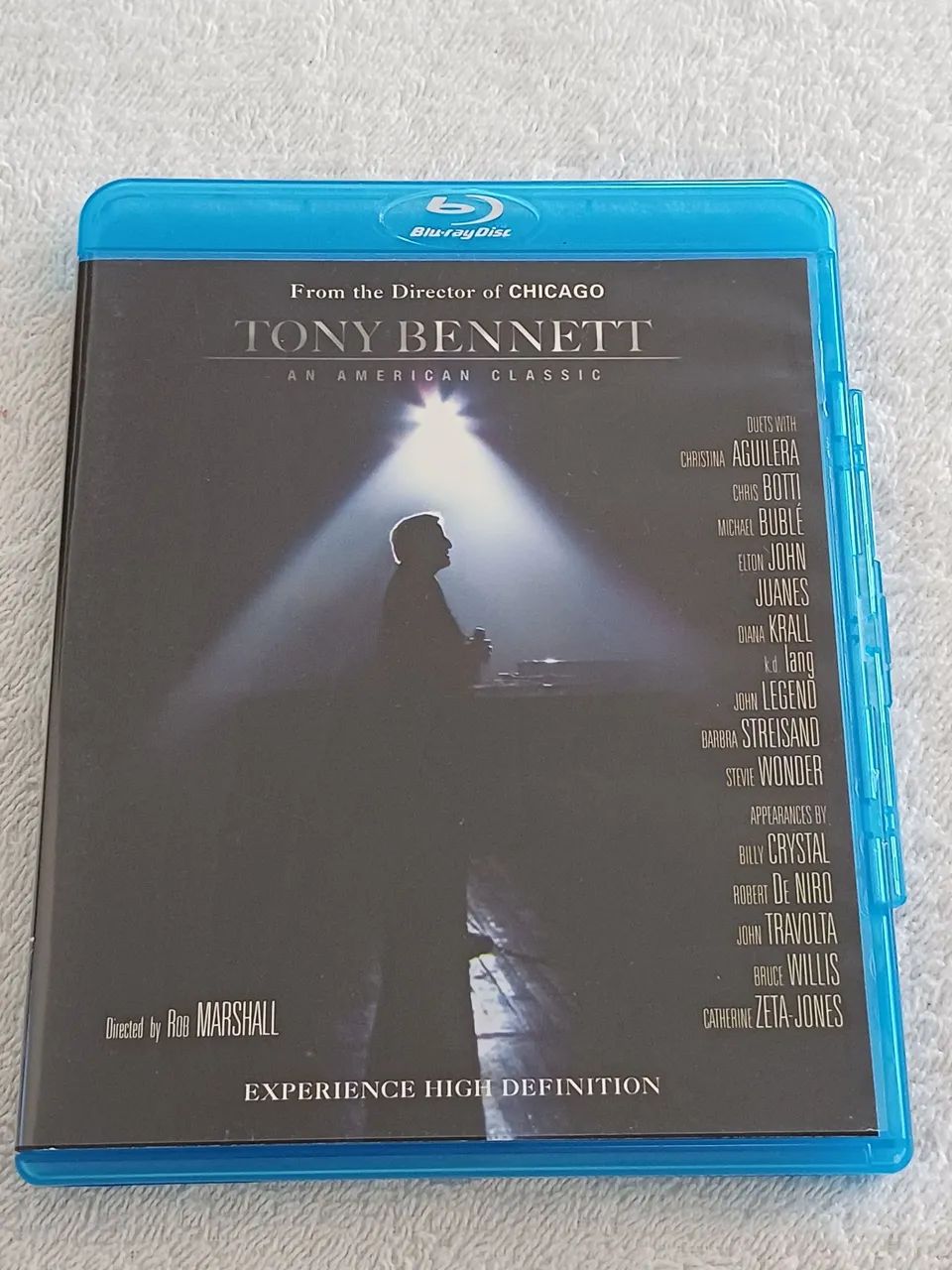 Blu-ray original e importado do Tony Bennett