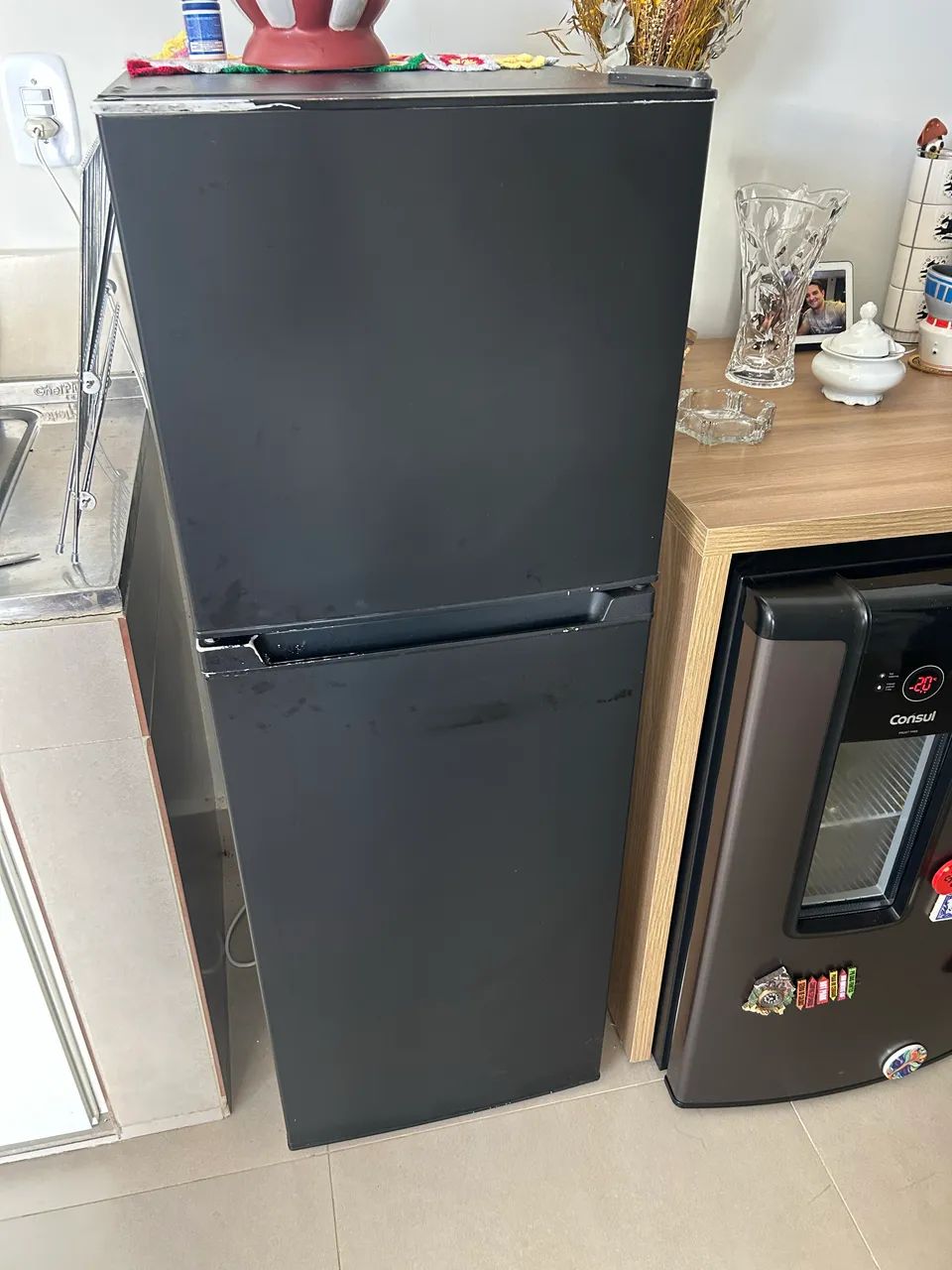 HQ-150RDF Dual-Door Refrigerator
