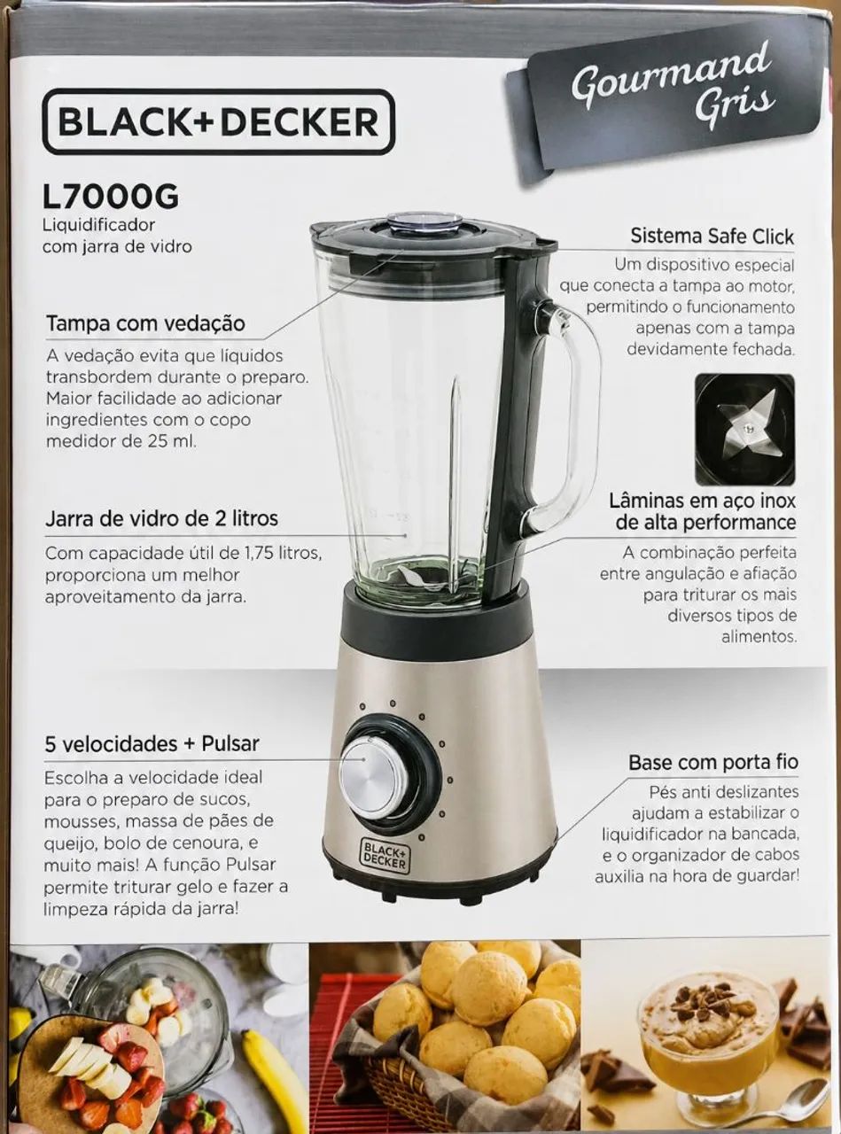 Liquidificador com jarra de vidro - Foto 2
