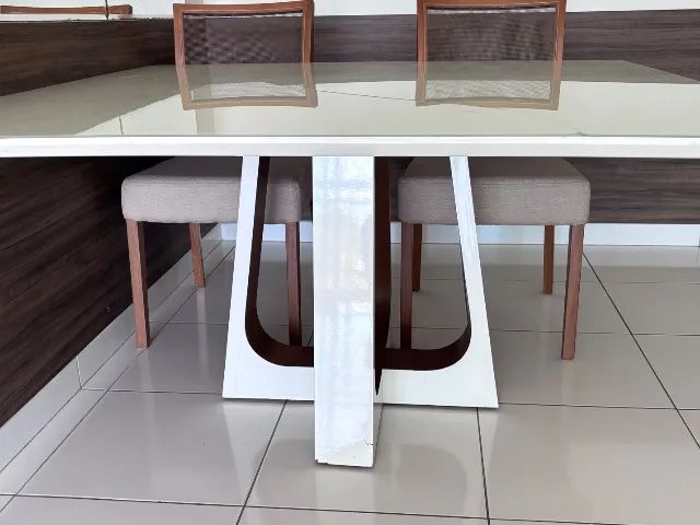 Mesa de jantar quadrada - Foto 2