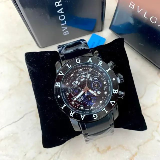 Relogio bvlgari esqueleto  - Foto 3