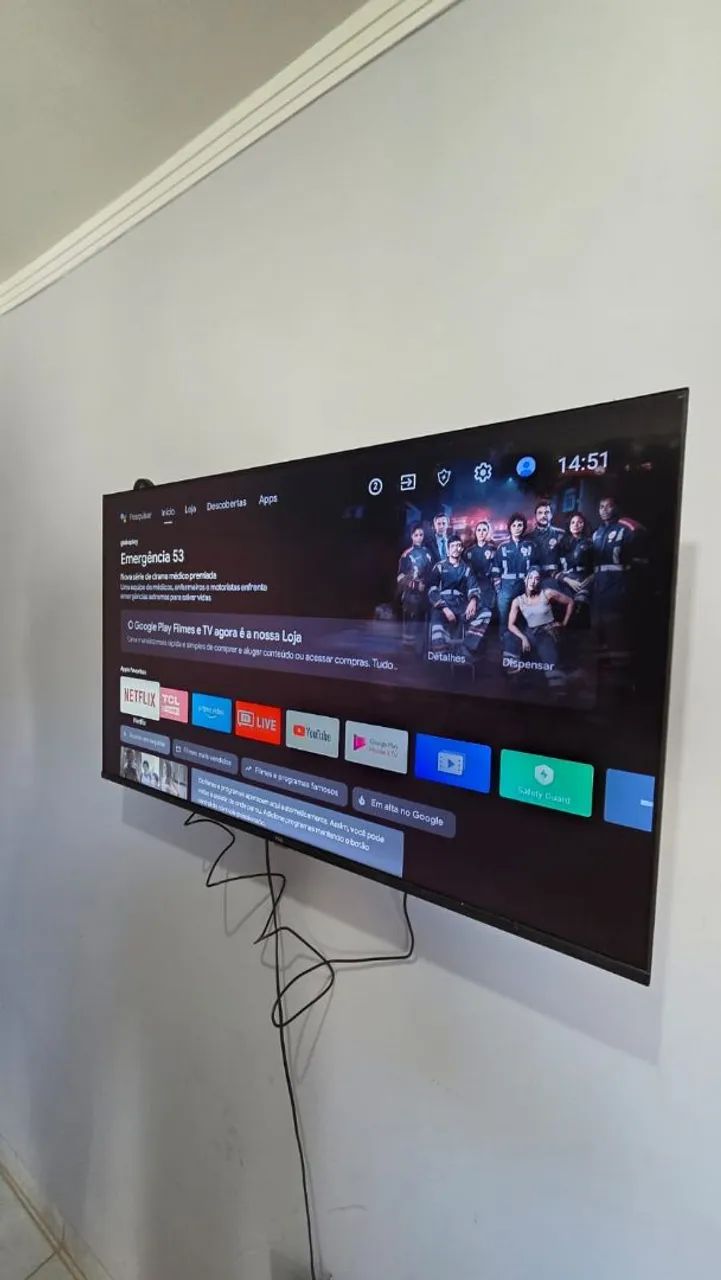 Tv TCL 43 polegadas smart moderna ENTREGA GRÁTIS 