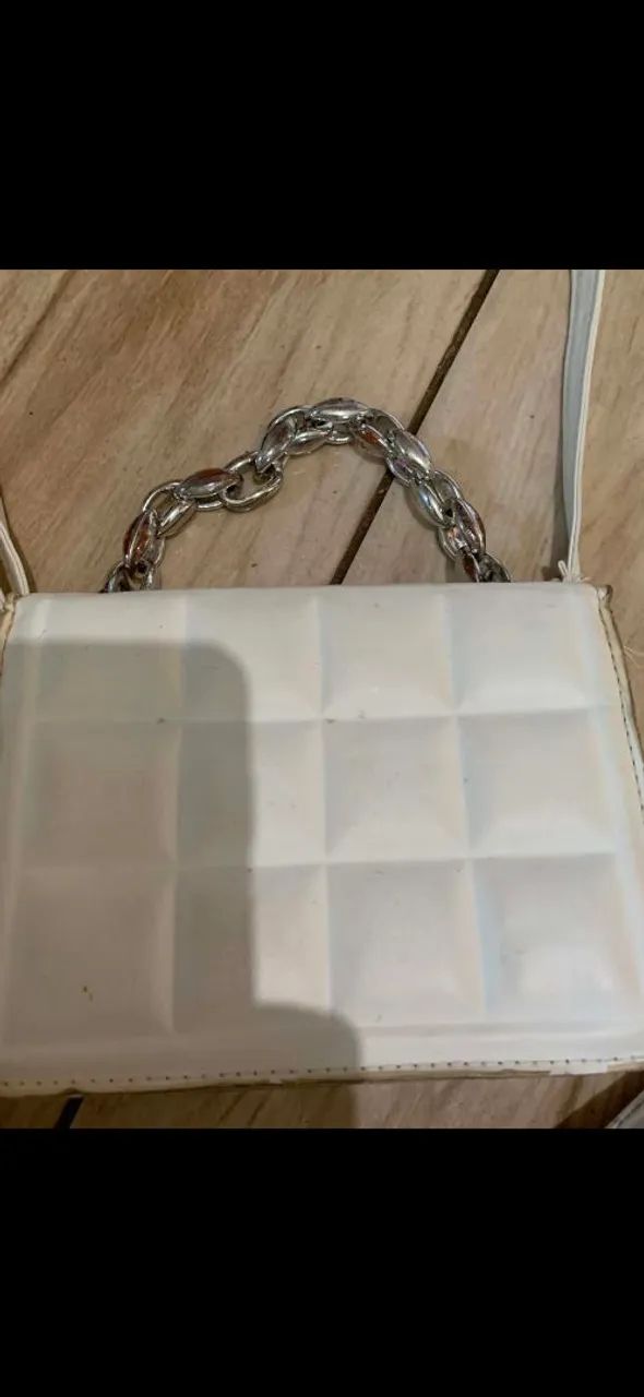Bolsa off White correntes  - Foto 3