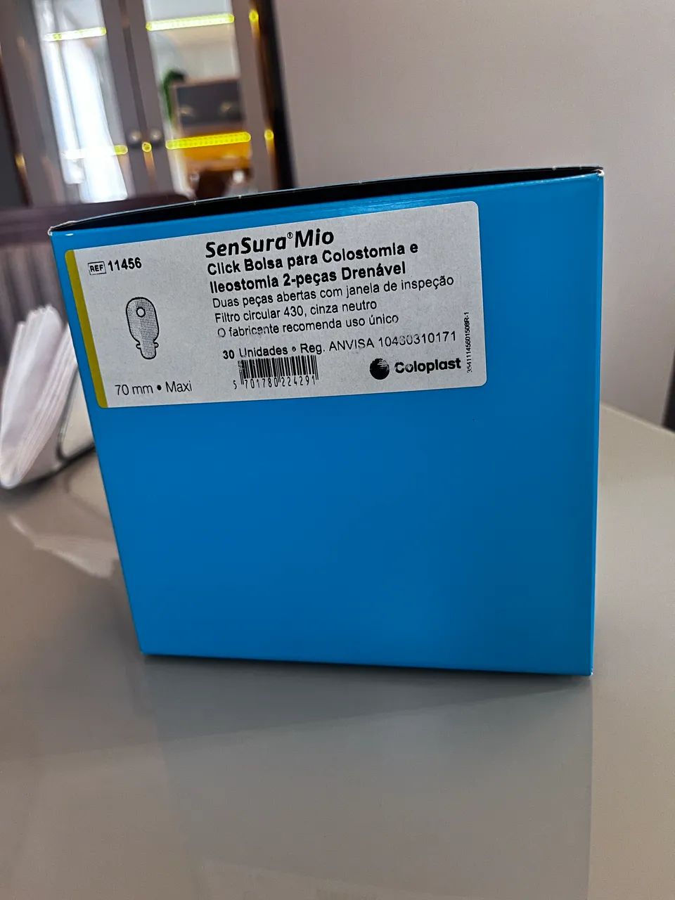 Bolsa para colostomia 
