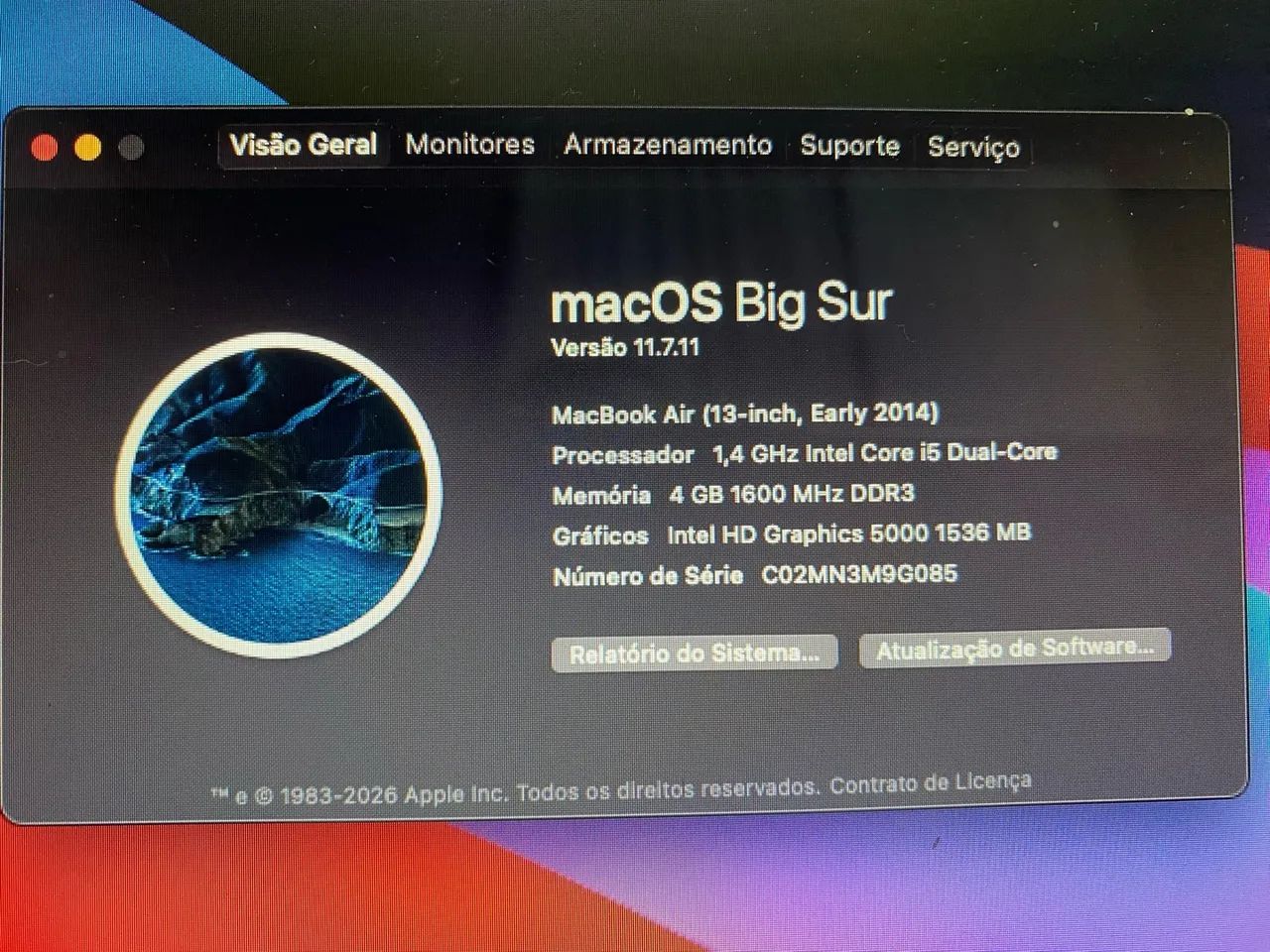 MacBook Air 2014 13 Polegadas Super conservado  - Foto 3