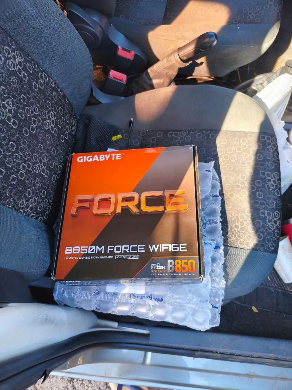 (Nova Lacrada) Placa Mãe B850M Force Wifi6 com nota e garantia.