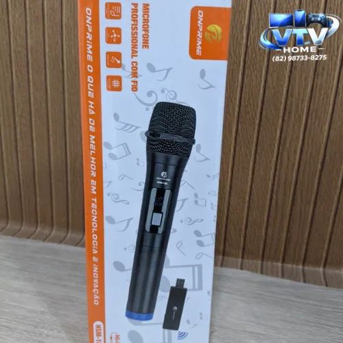 Microfone Sem Fio Profissional + Entrega Grátis 