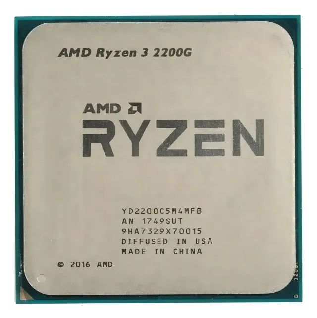 Processador AMD Ryzen 3 2200G - 3.5 GHz - 4 núcleos - 4 threads - 4 MB cache - Socket AM4 - Foto 5