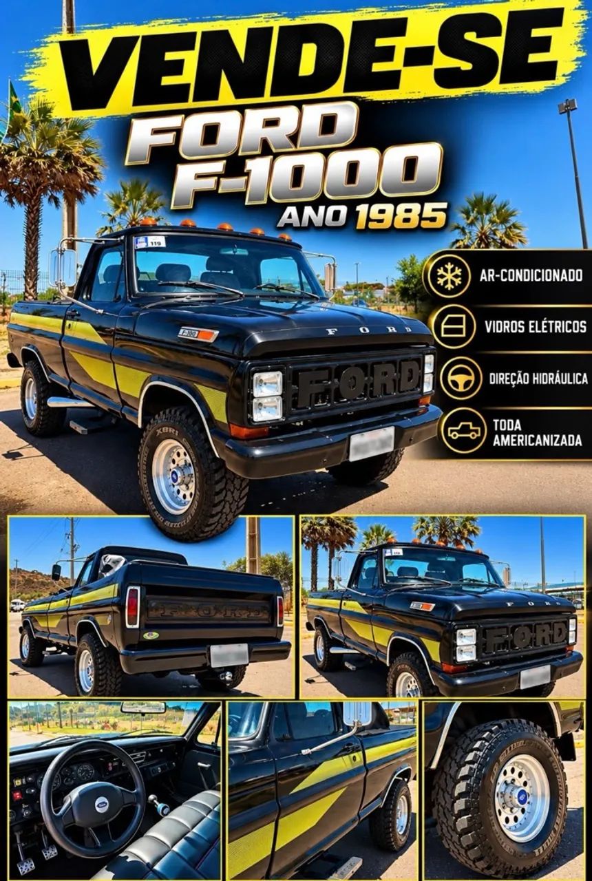 Ford F-1000 Super Diesel / Super Diesel Turbo 1985